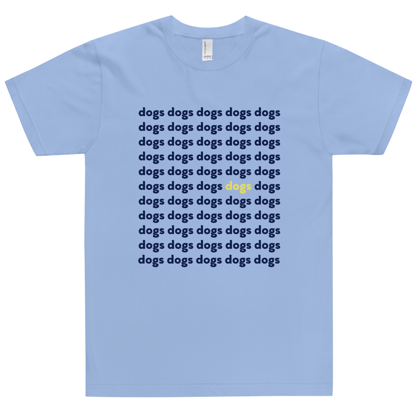 dogs dogs dogs t-shirt